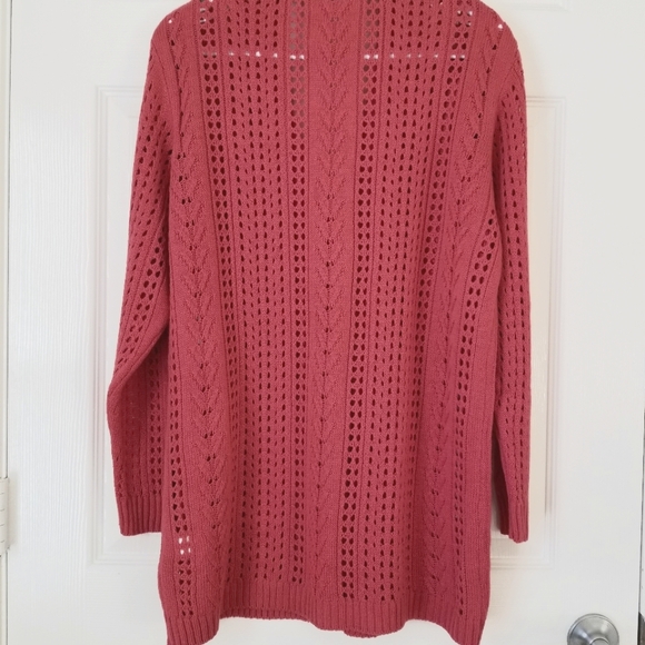Milan Kiss Open Stich Cardigan Women Size L - Picture 12 of 15